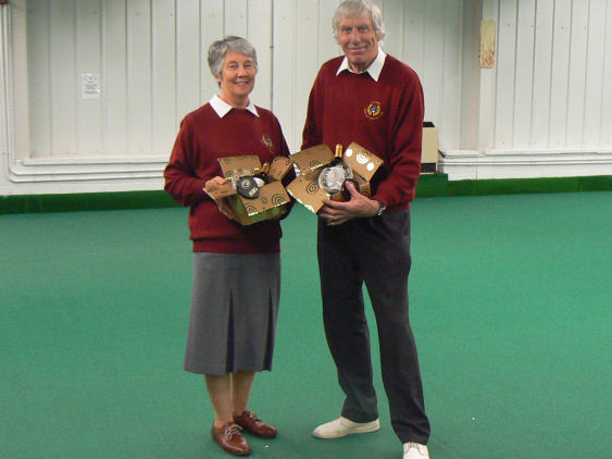 Terry Trott Pairs Runners up